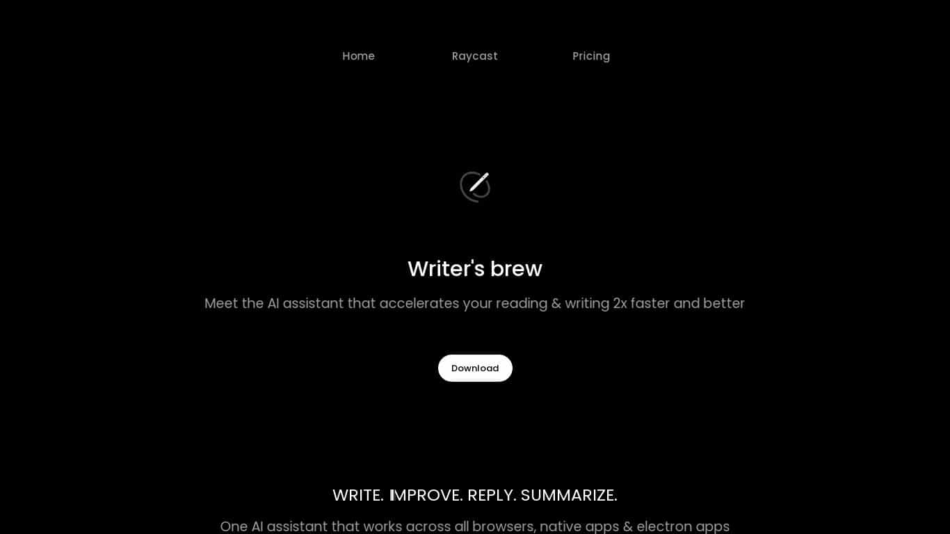 Writer's brew
