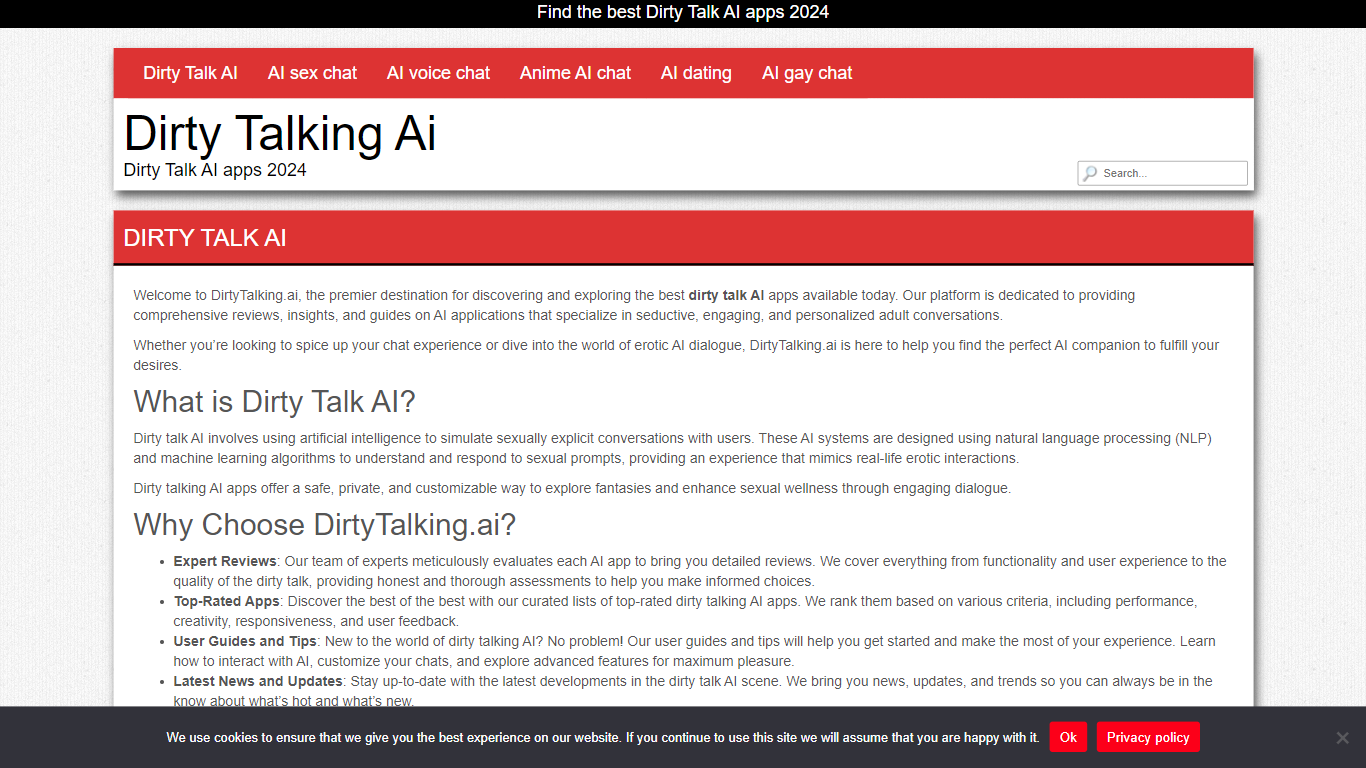 Dirty Talk AI