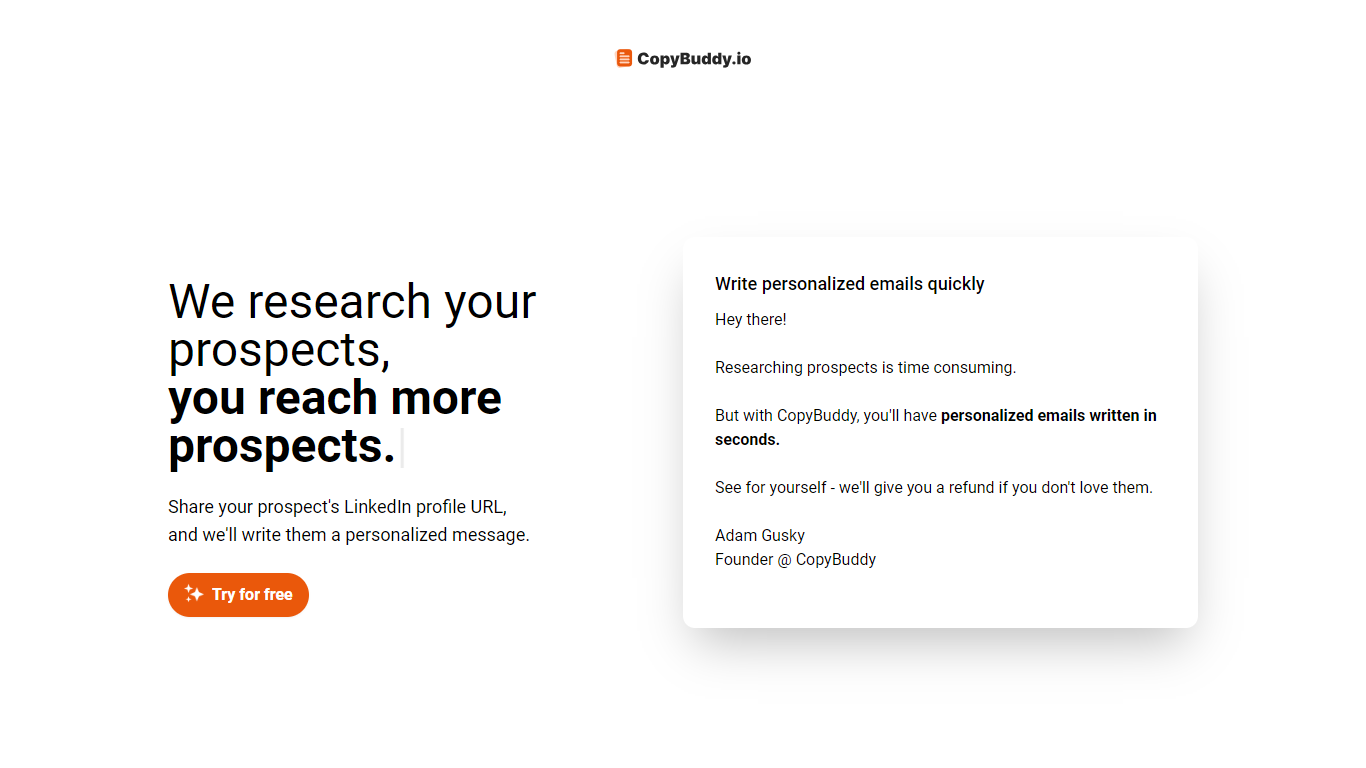 CopyBuddy.io