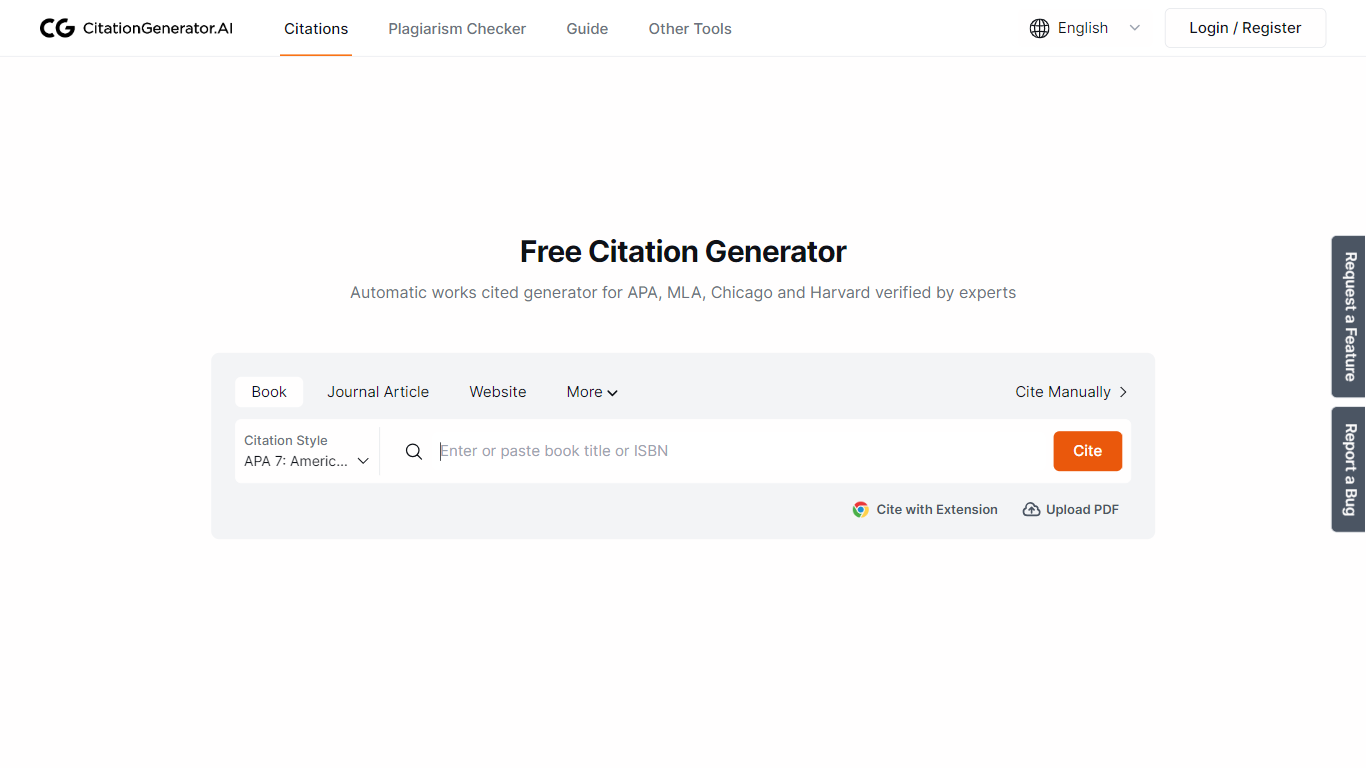 Citation Generator AI