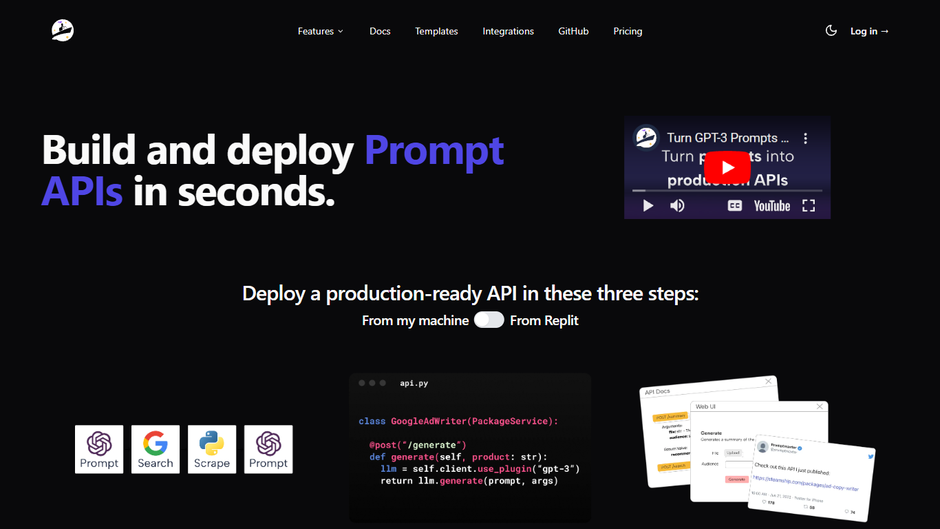 Prompt APIs