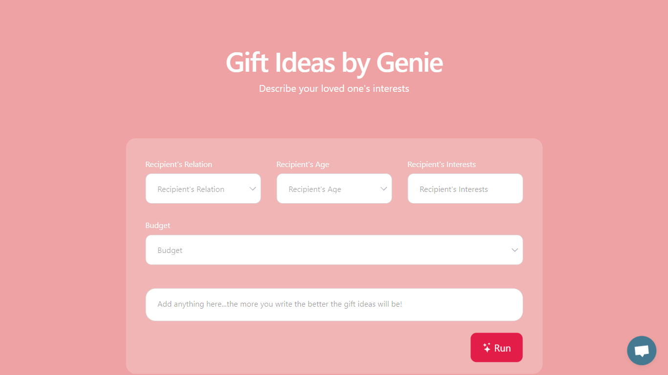 Gift Ideas by Genie