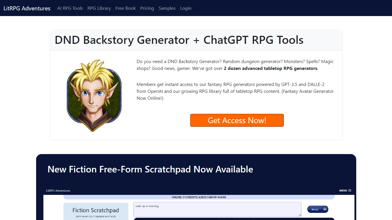 Chat GPT Openai IA para RPG 