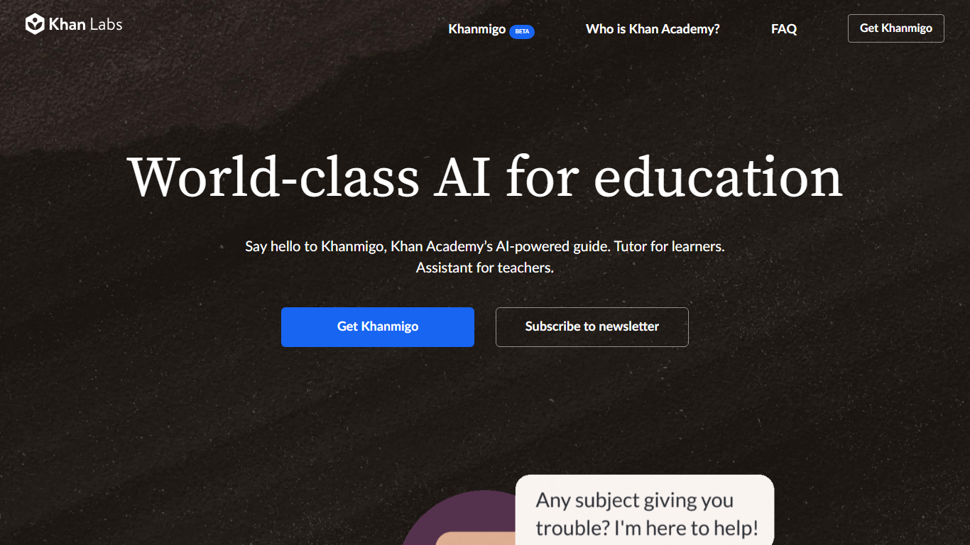 Khanmigo Education AI