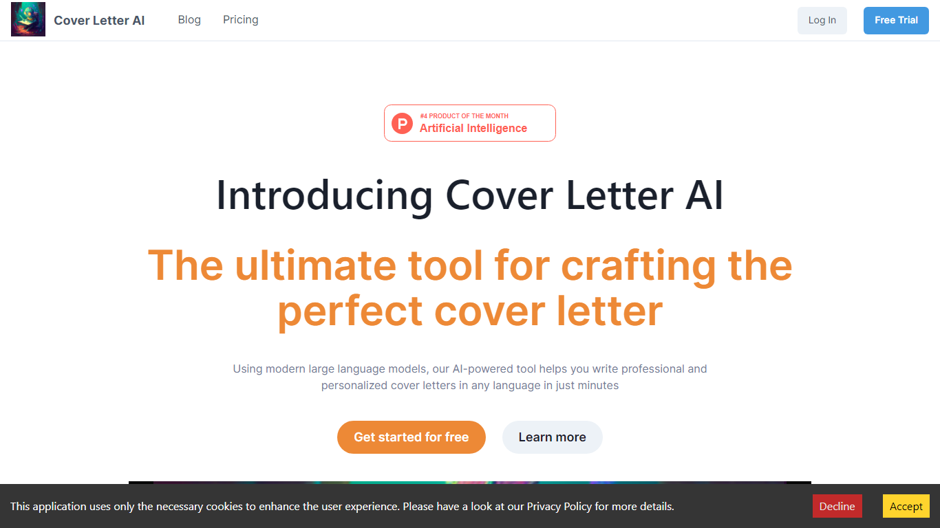 Cover Letter AI