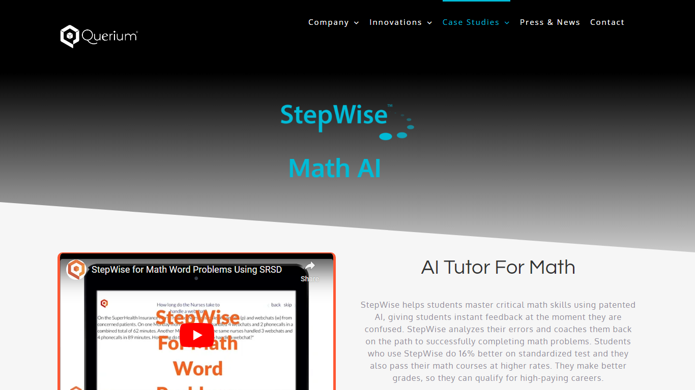 Stepwise Math AI