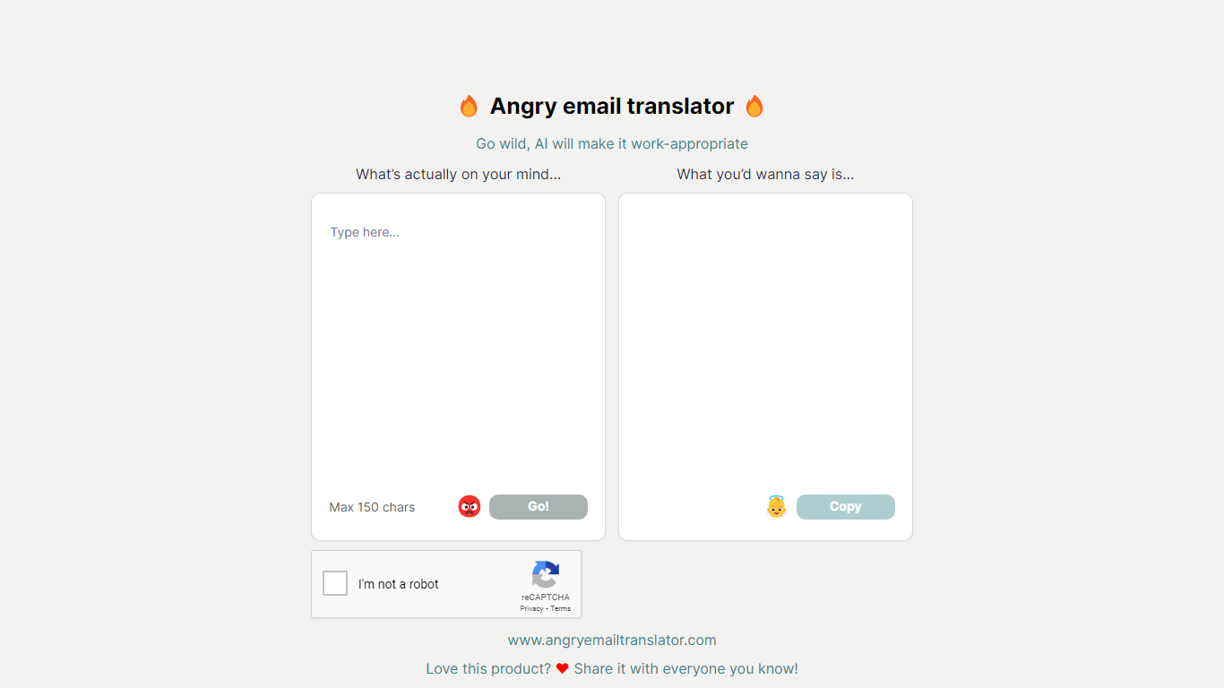Angry email translator