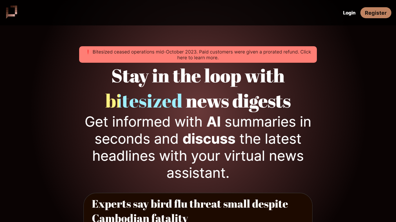 Bitesized News