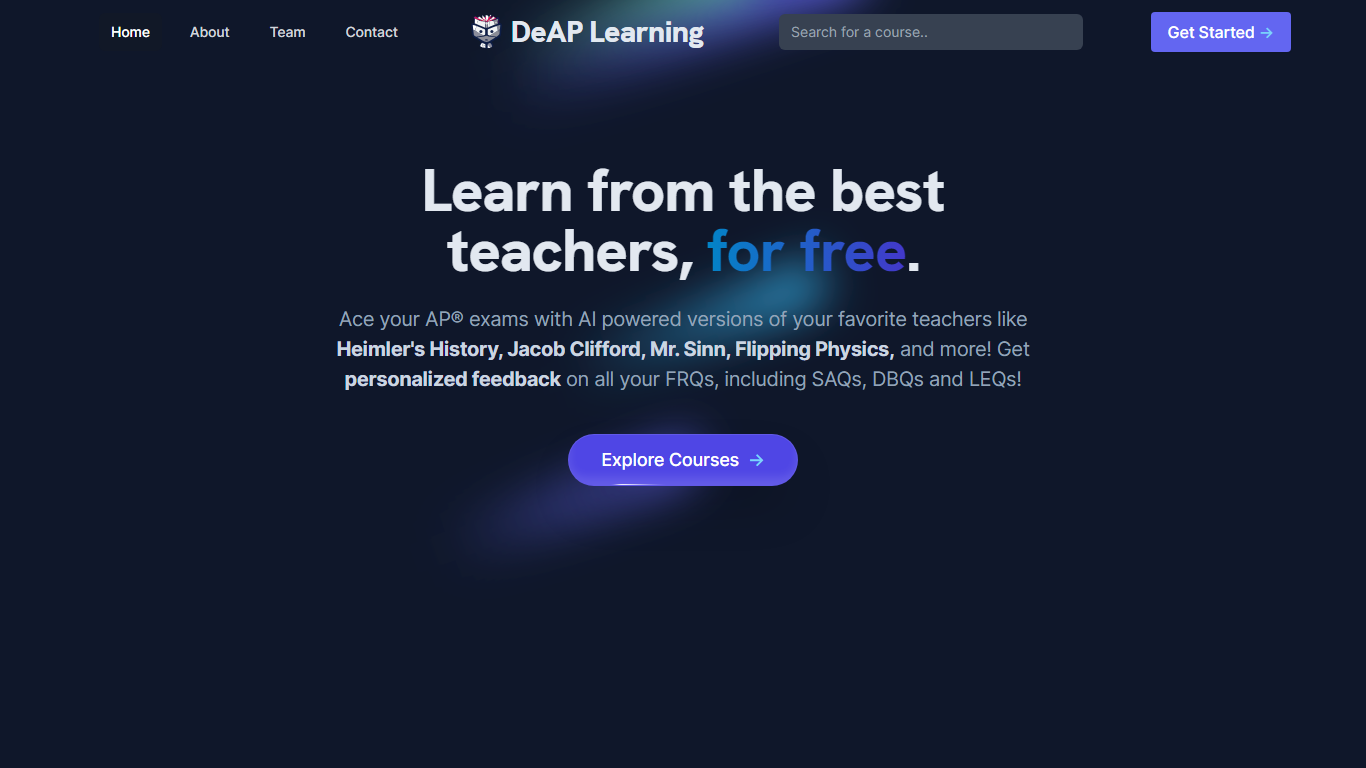 DeAP Learning