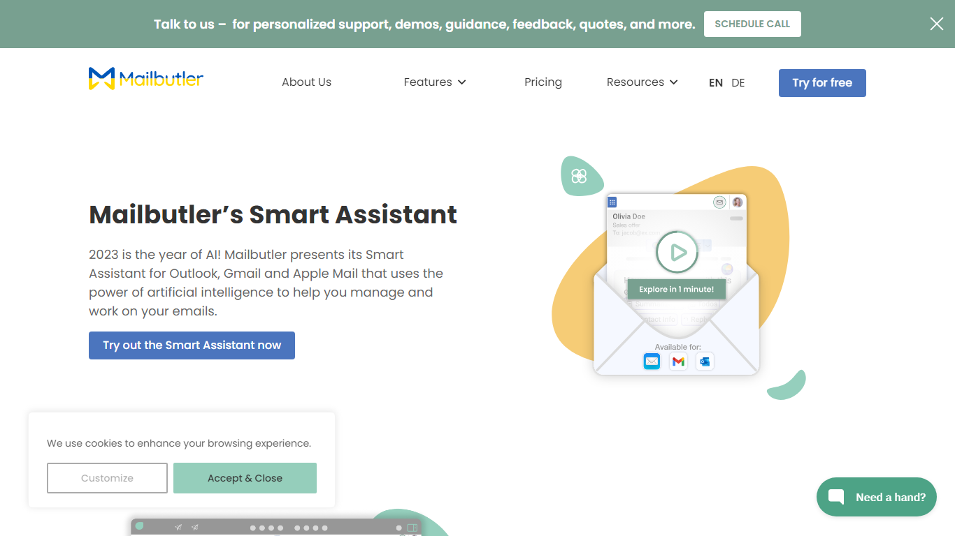 Smart Email Assistant By Mailbutler