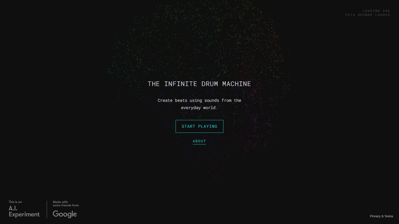The Infinite Drum Machine By Google