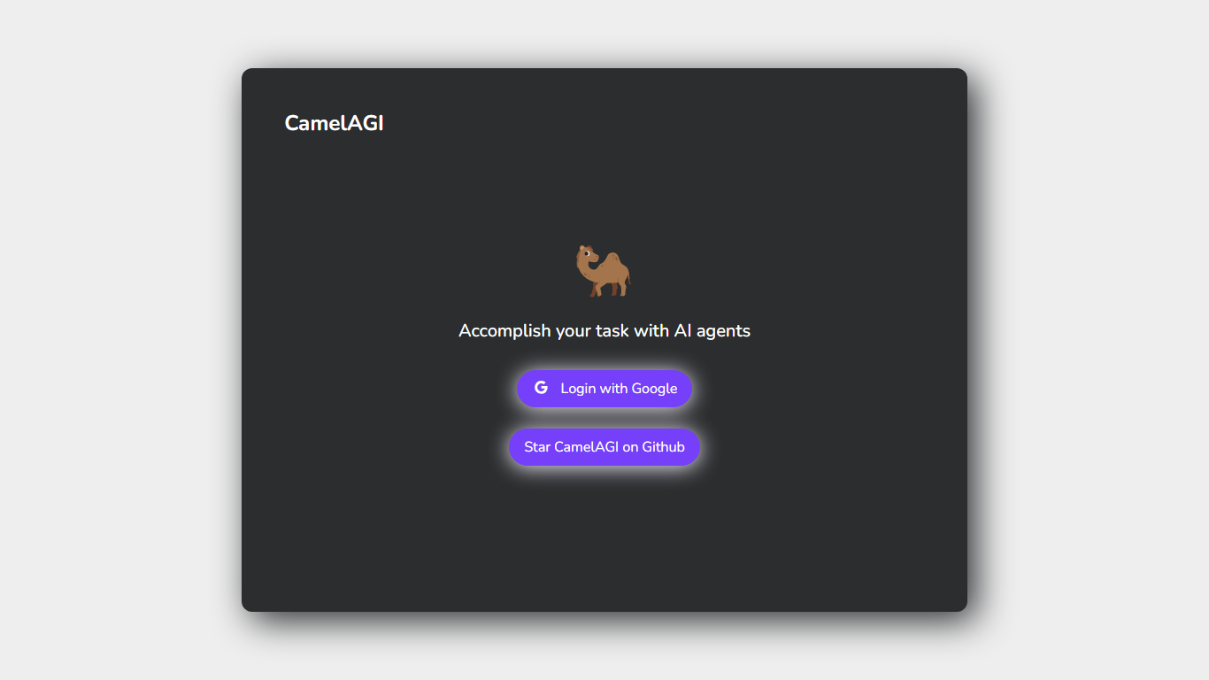 CamelAGI