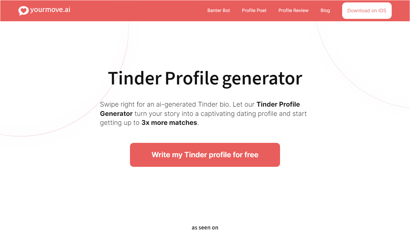 Tinder Profile Generator - Yourmove