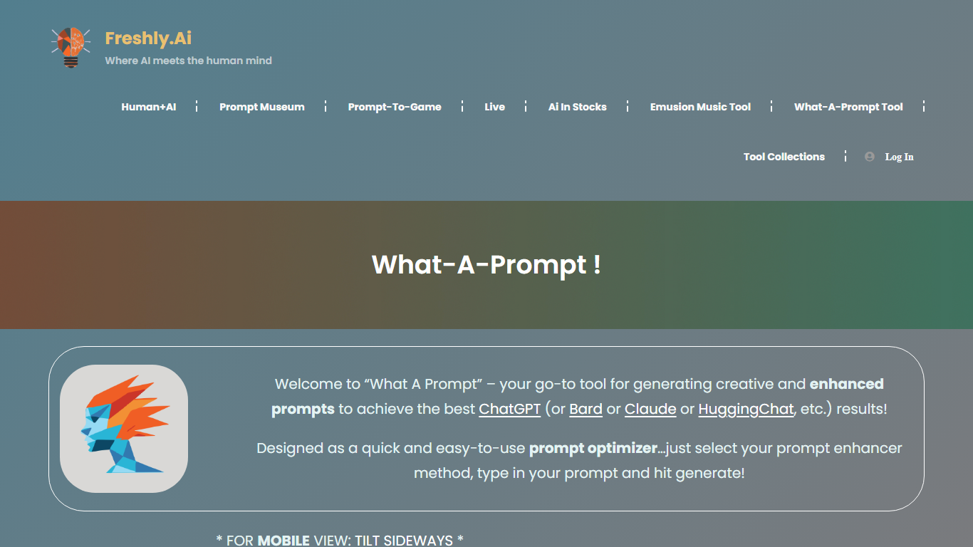 What-A-Prompt By Freshly.ai