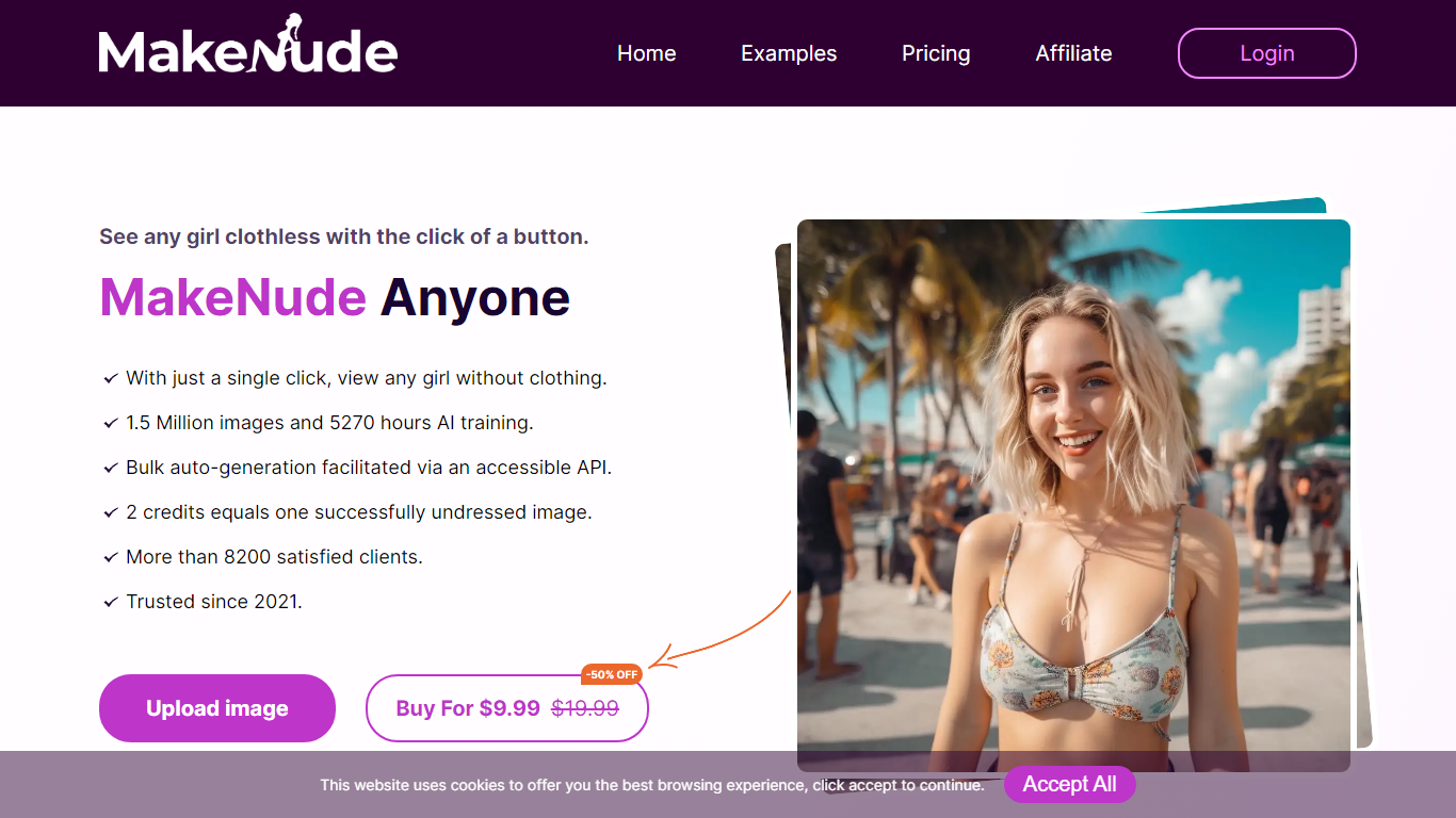 MakeNude AI - AI Fake Nude Generators}