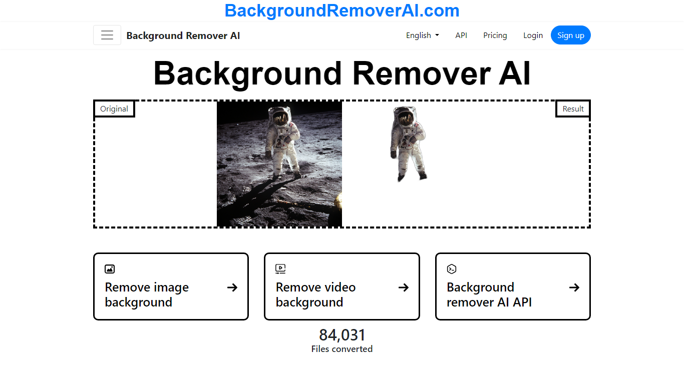 Background remover AI