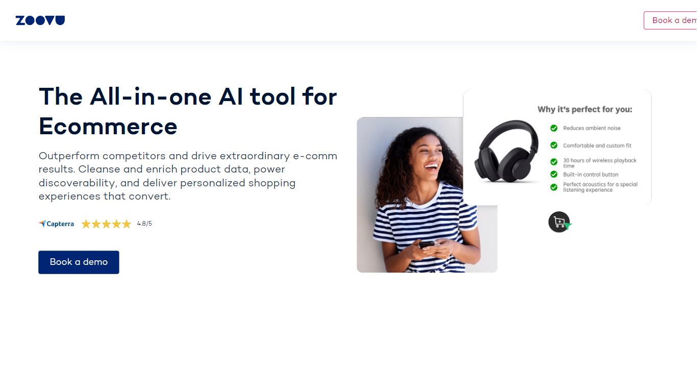 The All-in-one AI tool for Ecommerce | Zoovu