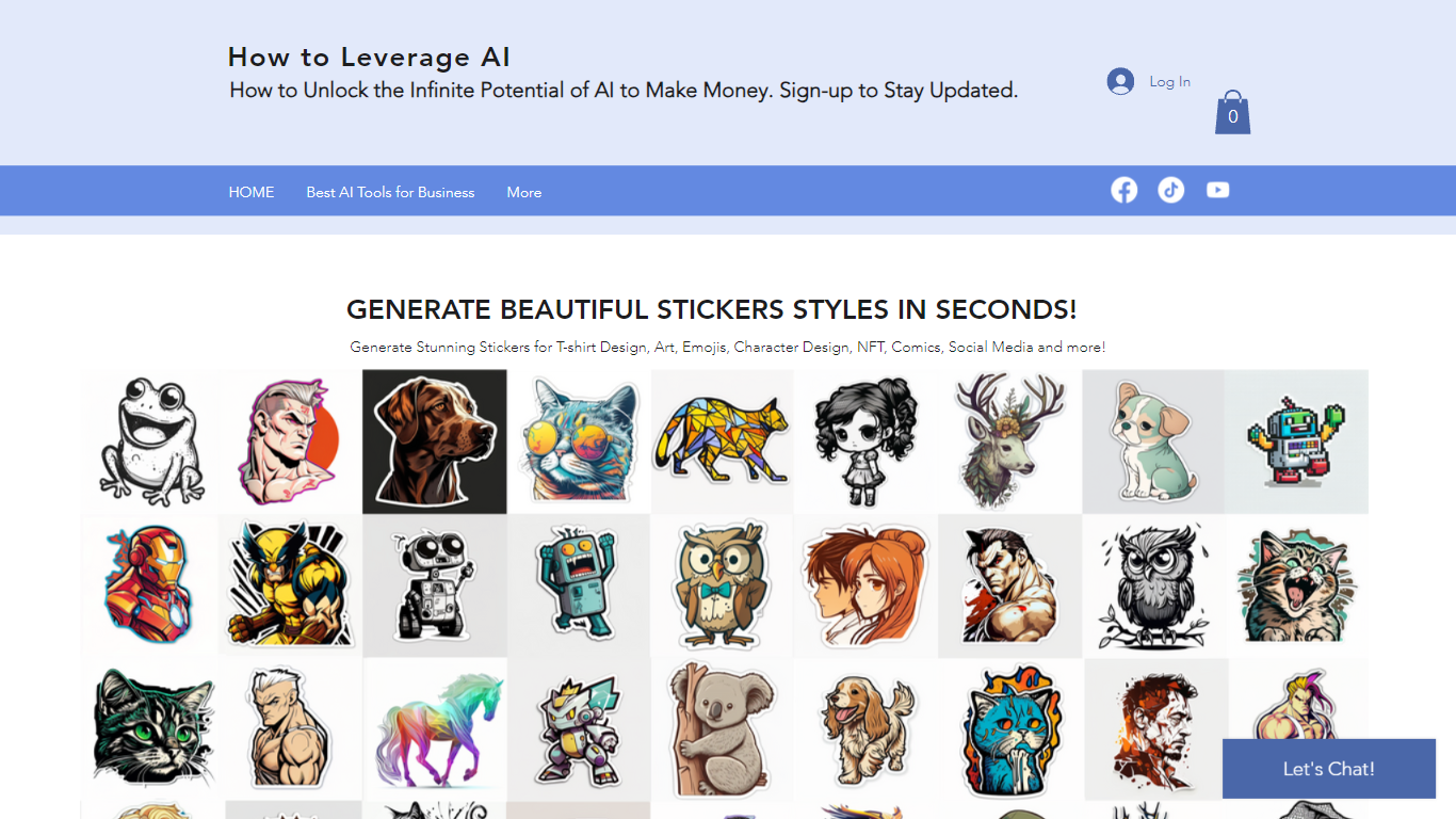 Sticker Prompt Generator | How to Leverage AI