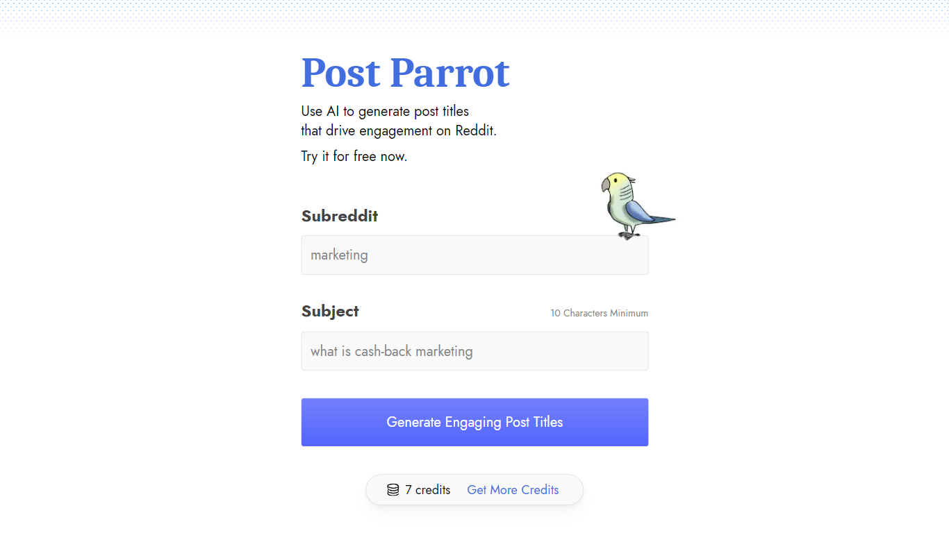 Post Parrot