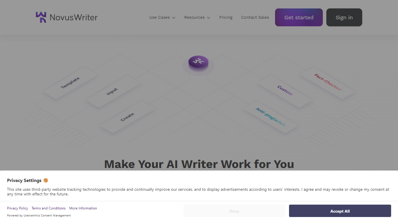 Novus Writer