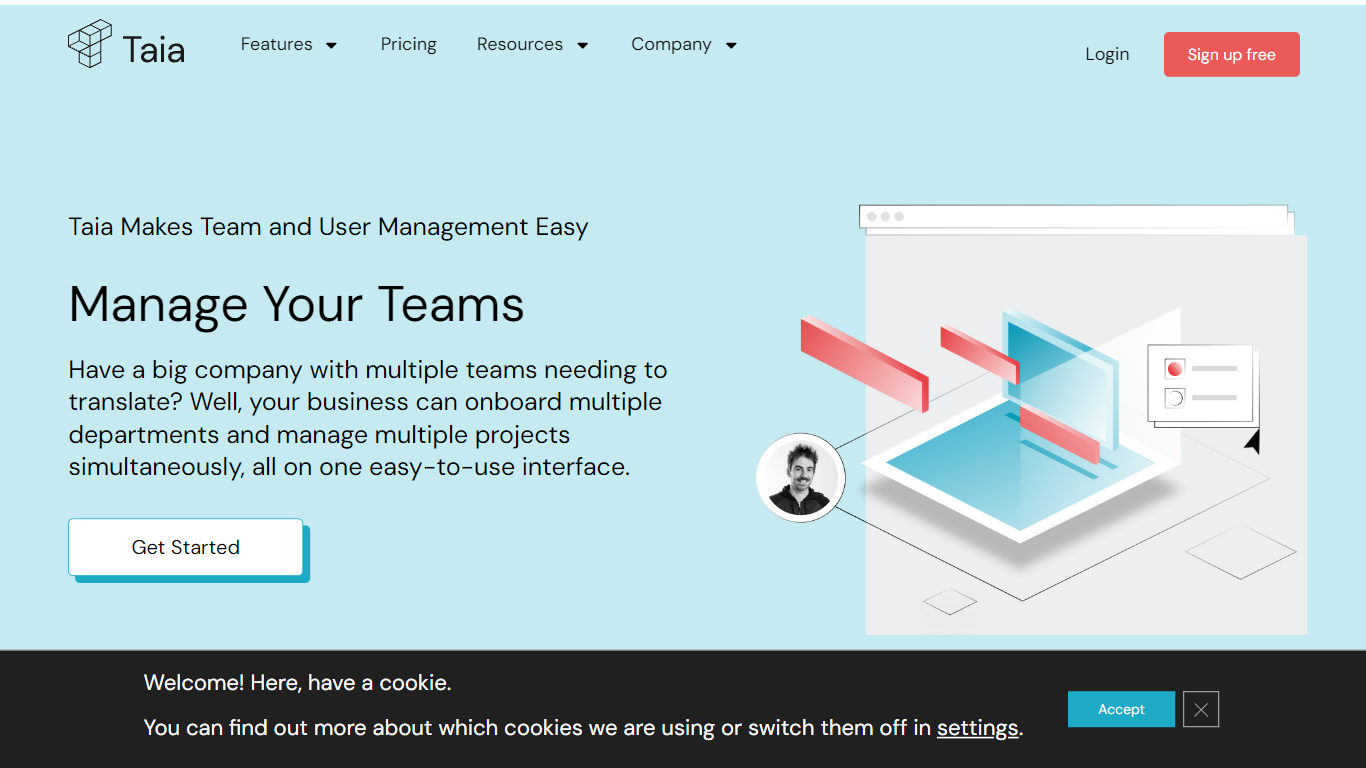 Manage Your Teams | Taia