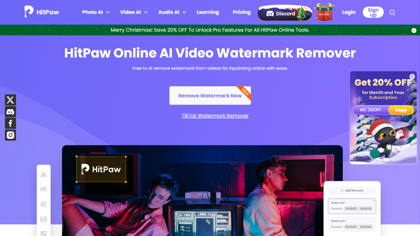 HitPaw Video Watermark Remover