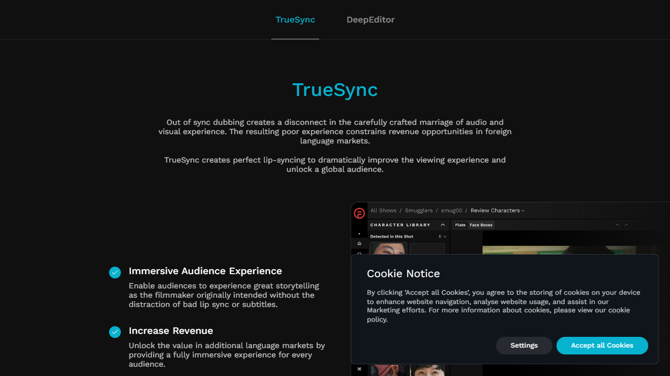 TrueSync | Flawless AI