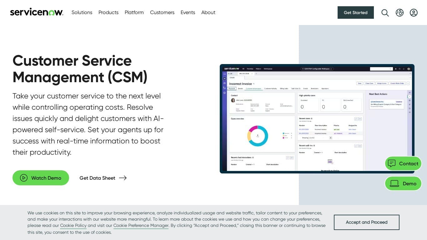 CSM | Servicenow