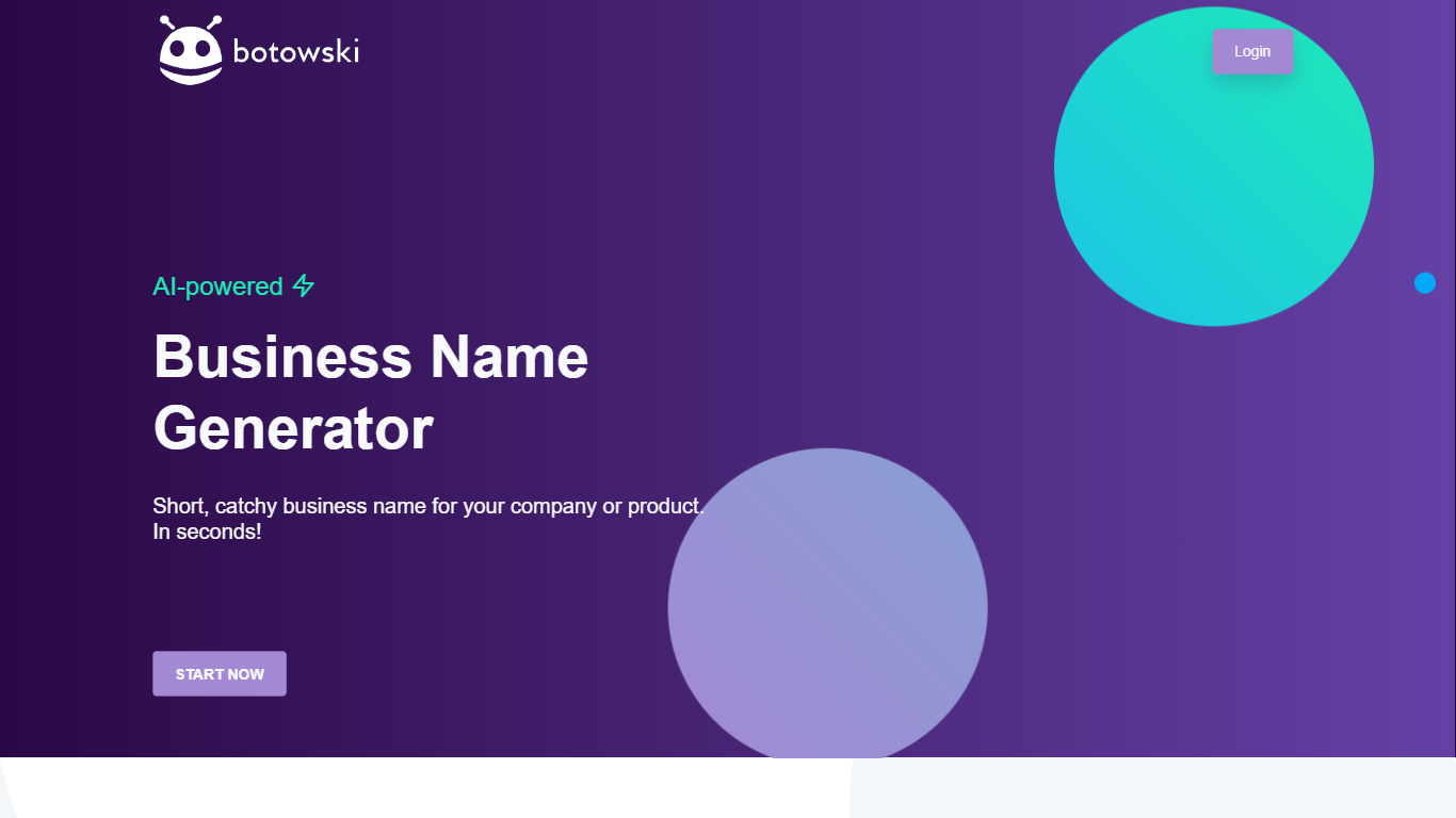 Business Name Generator  | Botowski