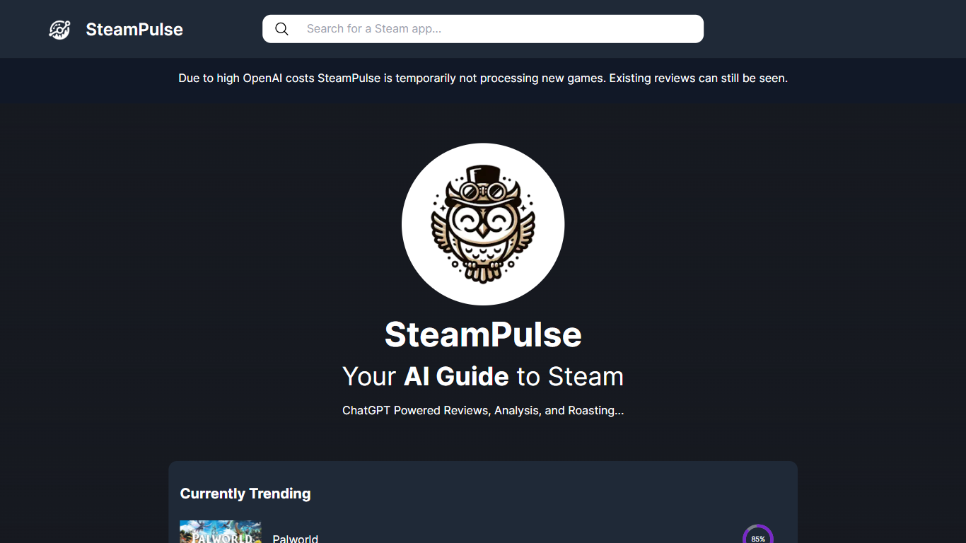 SteamPulse