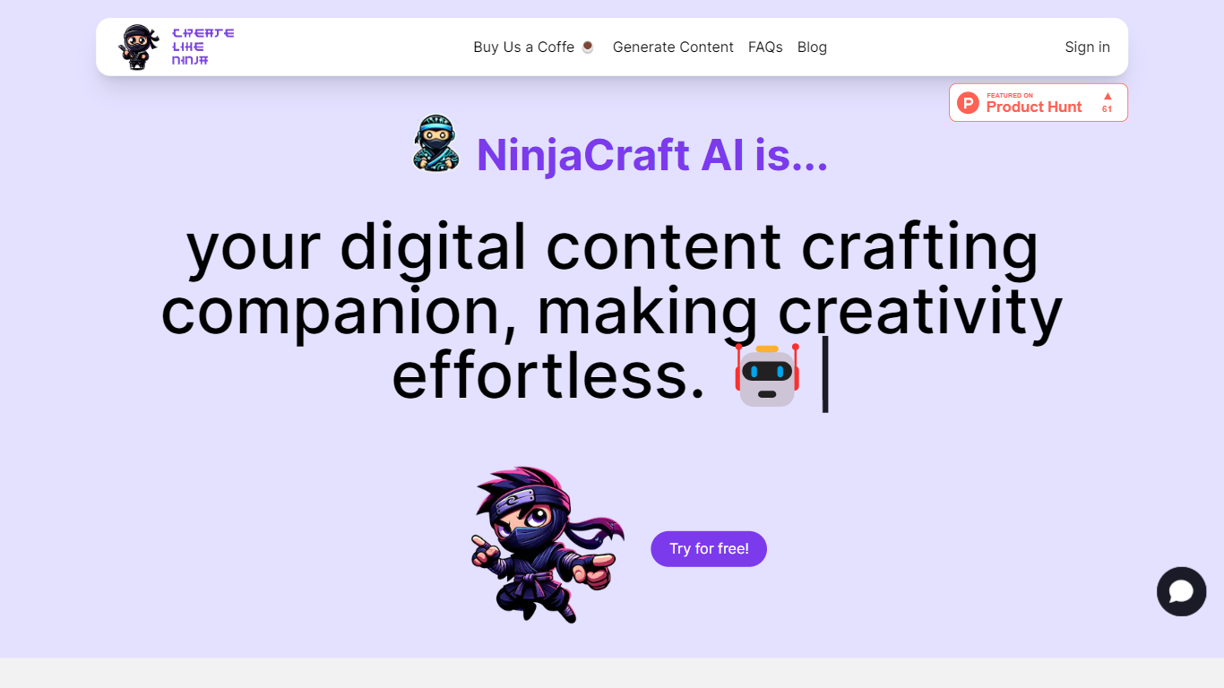 Create Like Ninja