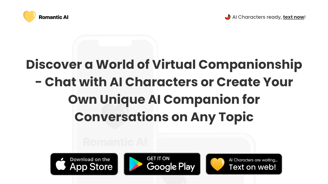Romantic AI - Spicy Chat with AI Characters}
