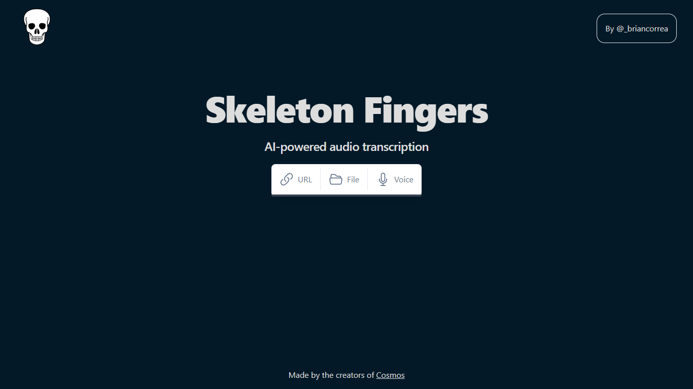 Skeleton Fingers