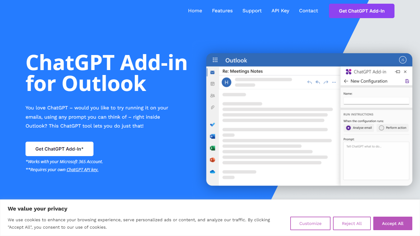 ChatGPT for Outlook