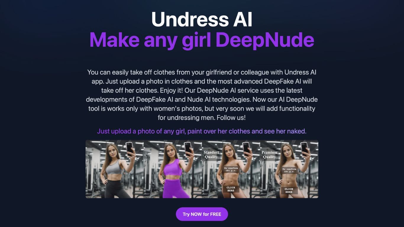 NoDress - Sexy AI Art Generator}