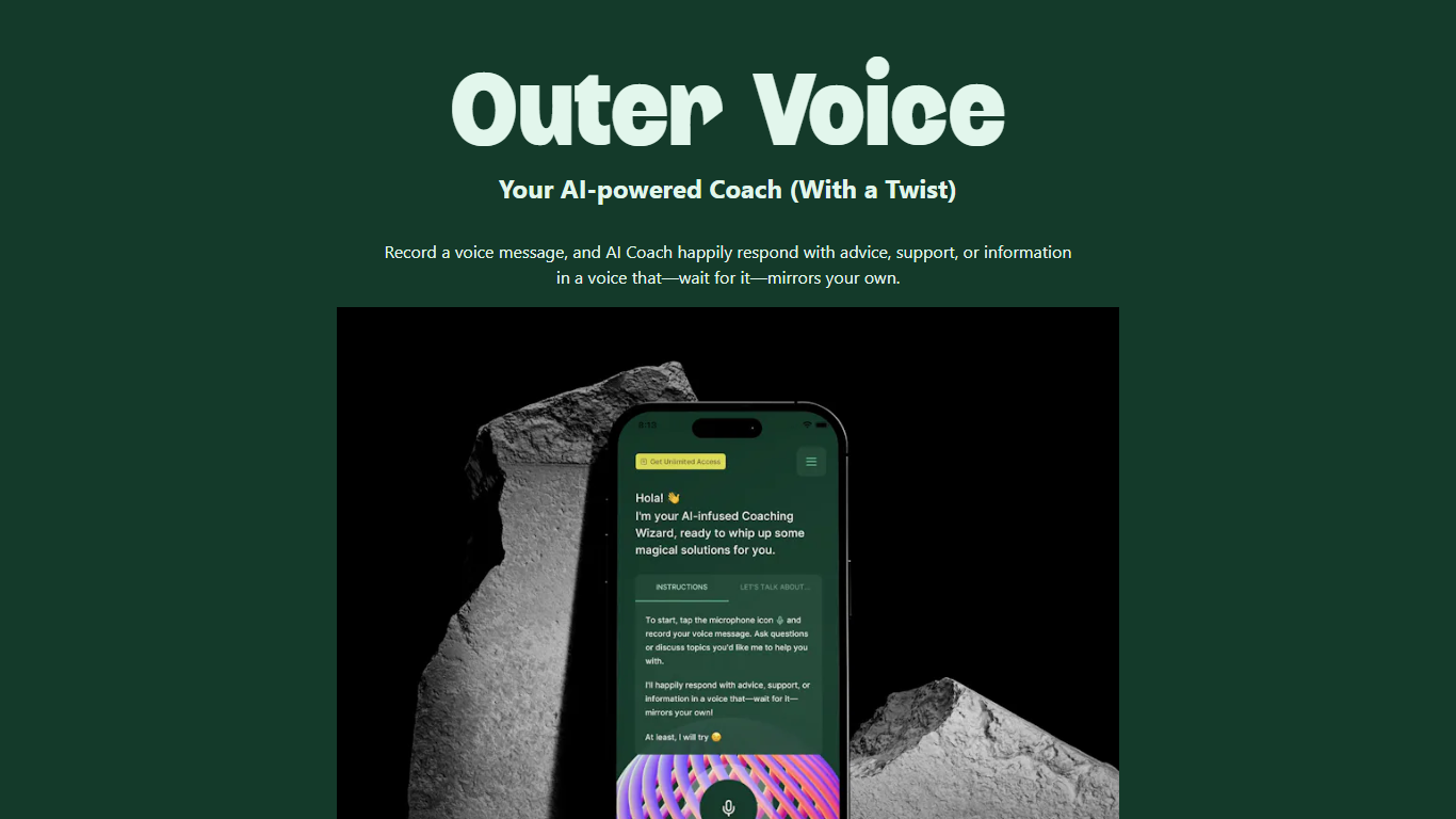 Outer Voice AI App