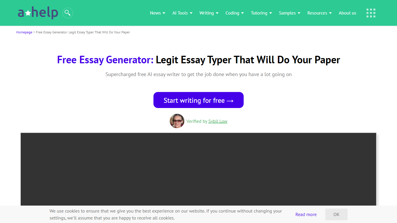 review essay generator
