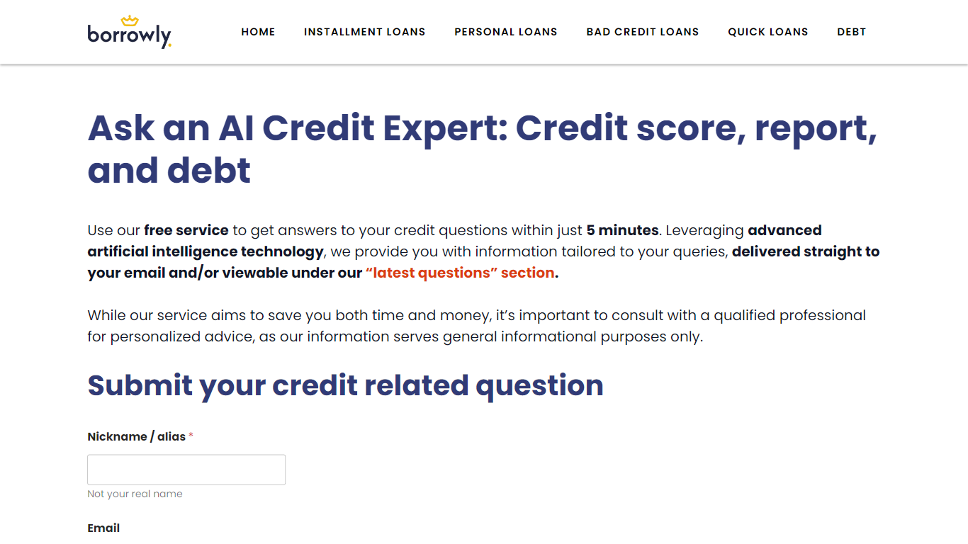Ask AI Credit Expert