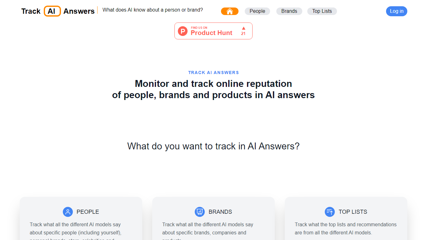 Track AI Answers
