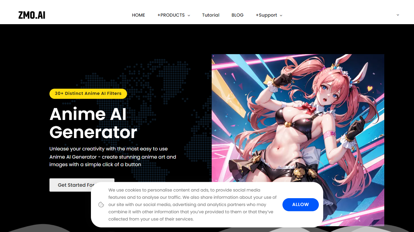 Anime AI Generator - ZMO.AI