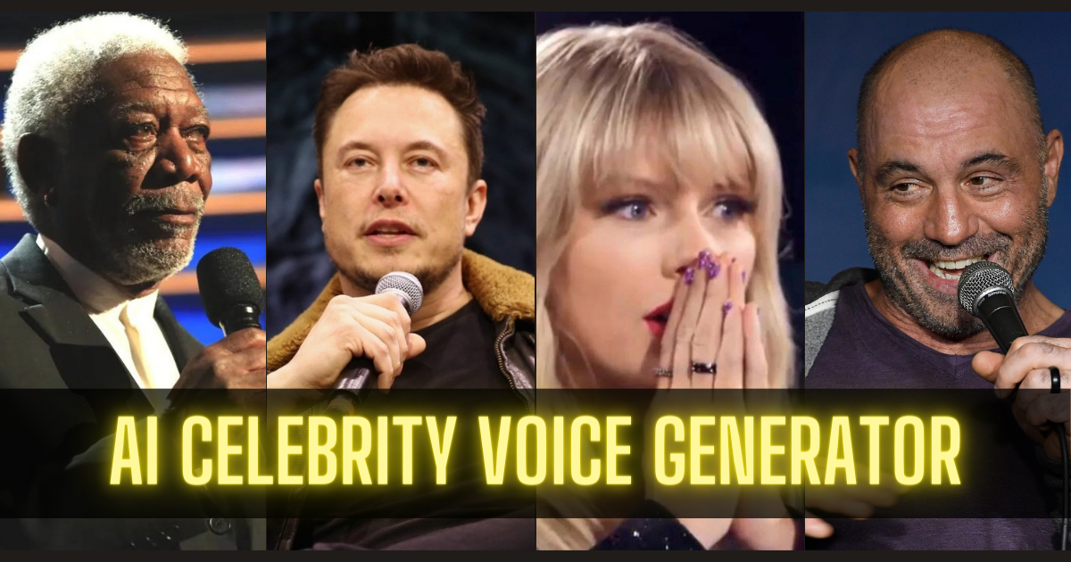 4 Best AI Celebrity Voice Generator [July 2023]