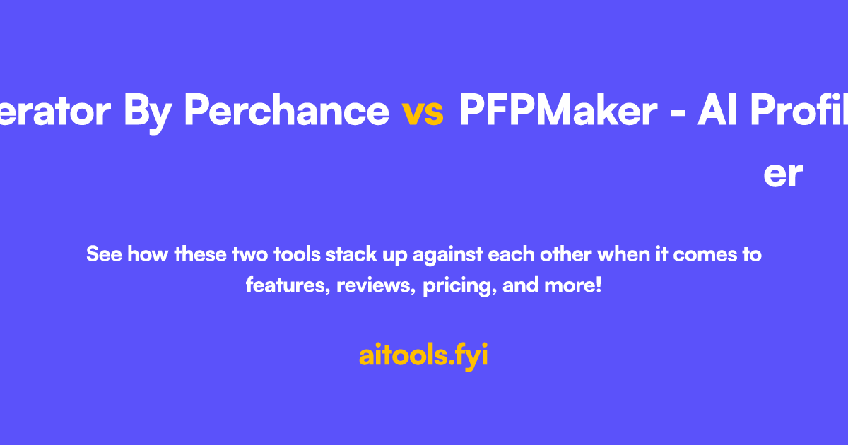 AI Anime Generator By Perchance vs PFPMaker - AI Profile Picture Maker ...