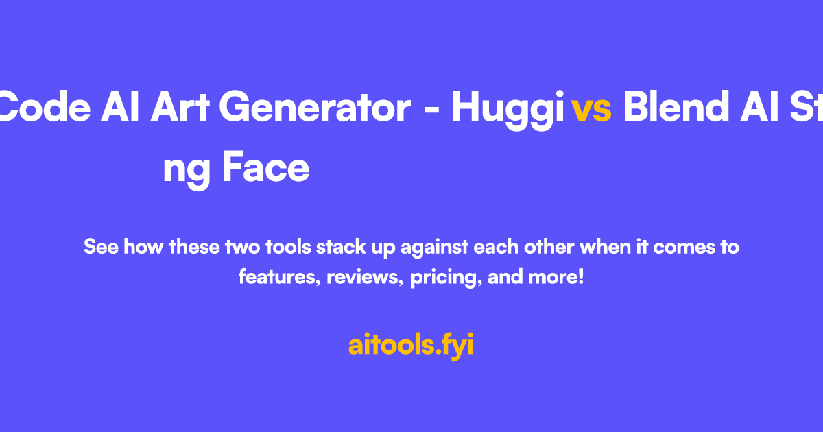 QR Code AI Art Generator - Hugging Face vs Blend AI Studio Comparison ...