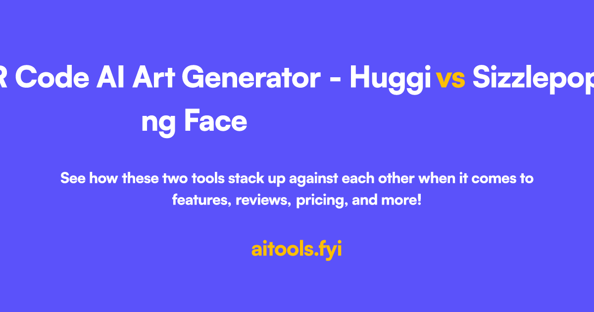 QR Code AI Art Generator - Hugging Face vs Sizzlepop.ai Comparison of ...