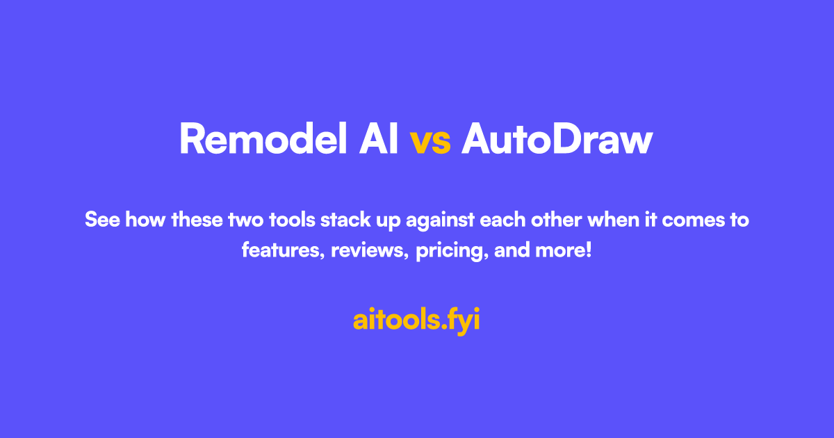 AutoDraw Pricing, Reviews, Alternatives - AI Design